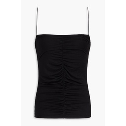 Ruched jersey camisole