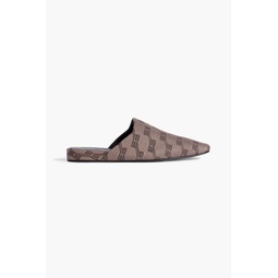 Cosy jacquard slippers