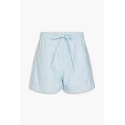 The cotton-poplin shorts
