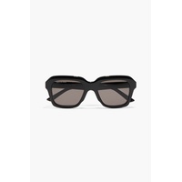 Square-frame acetate sunglasses