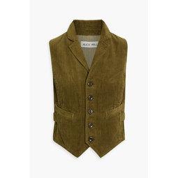 Cotton-corduroy vest