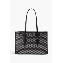 Mina small embellished leather tote