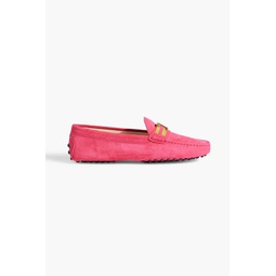 T Timeless suede loafers