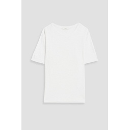 Linen-jersey T-shirt