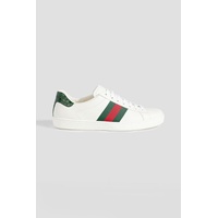 Ace striped leather sneakers