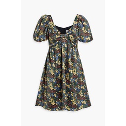 Quinn floral-print TENCEL mini dress