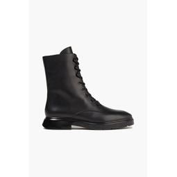 Mckenzee leather combat boots