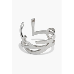 Silver-tone ring