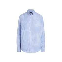 TIE-DYE OXFORD SHIRT Solid color shirts & blouses