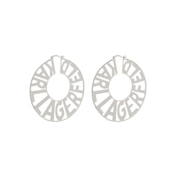 KARL LAGERFELD K/LETTERS XL EARRINGS